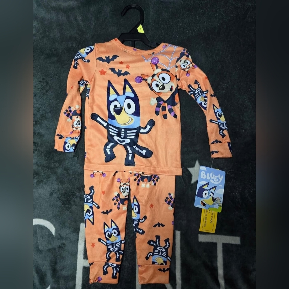 Bluey Halloween Pj Set
